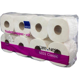 Toilet paper Classic 2-litre white 8/pack