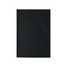 Notebook linen textile ruled A4 black