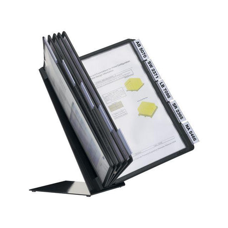 Table stand VARIO A4 with 10 frames black