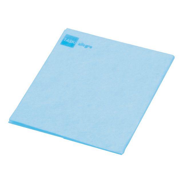 Cleaning cloth Allegro light blue 100/pack