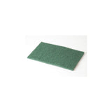 Scouring nylon 15x22,5cm green 10/pack