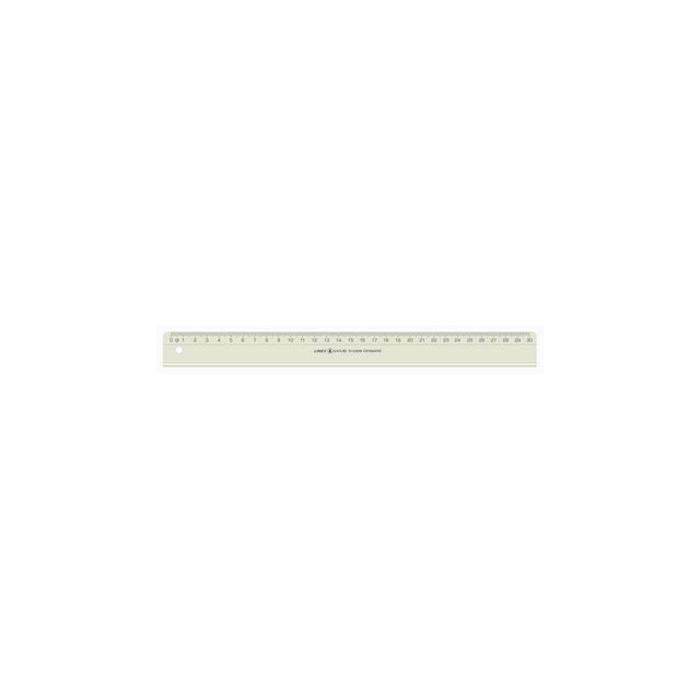 Ruler LINEX 30cm natural material