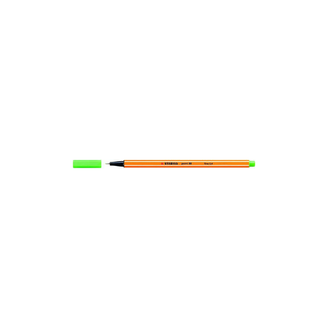 Fineliner STABILO Point 88 light green