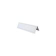 Table sign DURABLE 61x210mm white 100/pc