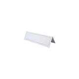 Table sign DURABLE 61x210mm white 100/pc