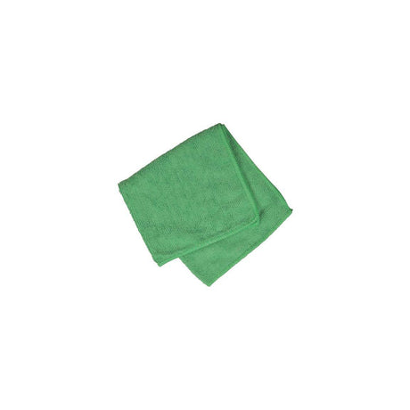 Microfibre cloth ABENA 32x32cm green 20/pack