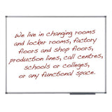 Whiteboard enamel 120x150 cm