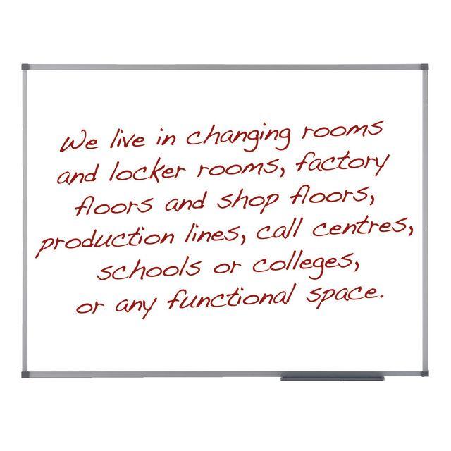 Whiteboard enamel 120x150 cm