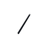 Plastic spiral GBC 25mm black 50/pack