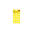 Colour coding dot AVERY Ø18mm yellow 96/pc