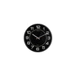 Wall clock UNILUX Mega Ø57,5cm black