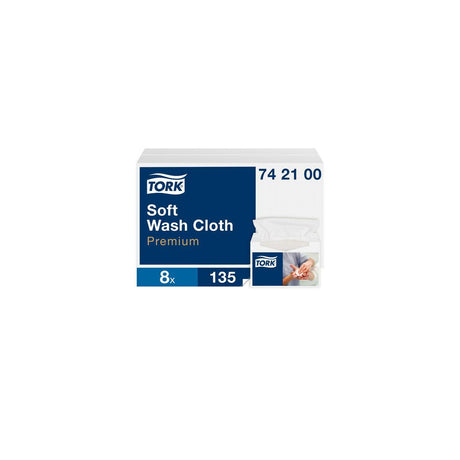 Washcloth TORK Pre 1-ply white 1080/pc