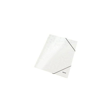 Rubber band folder LEITZ WOW 3-kl A4 white
