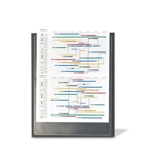 Plastic pocket self-adhesive PP A4 10/pack