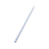 Plastic spiral GBC 25mm white 50/pack