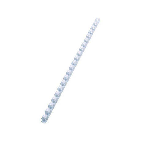 Plastic spiral GBC 25mm white 50/pack