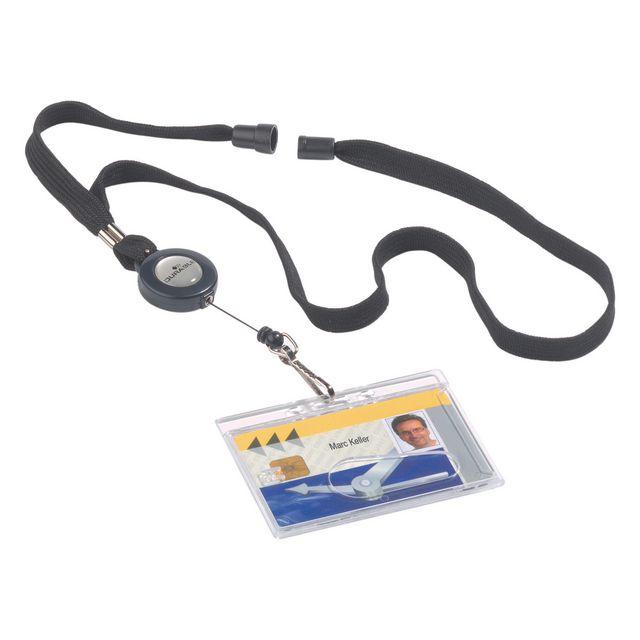 Textile straps DURABLE jojo black 10/pack