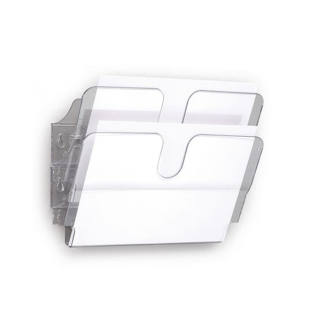 Form tray FlexiPlus A4L 2-compartment clear