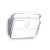 Form tray FlexiPlus A4L 2-compartment clear