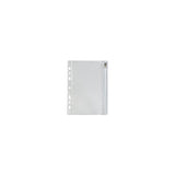 Plastic pocket BANTEX zip clear 10/pack