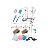 Cleaning trolley incl accessories BRONZE FUKT