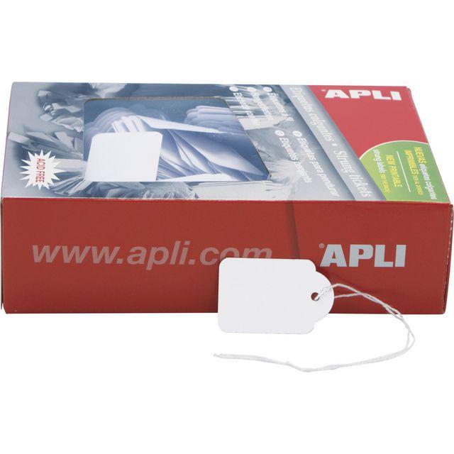 Label with string 28x43mm 500/pc