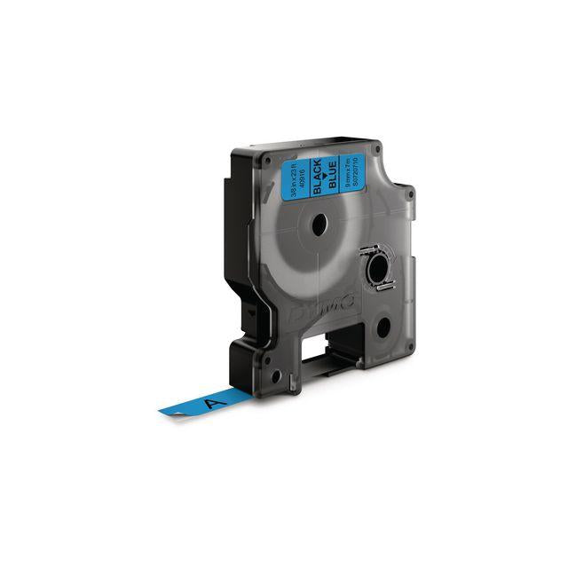 Tape DYMO D1 9mm black on blue