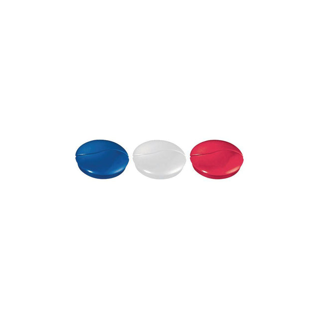 Magnetic buttons LYRECO 27mm black colour 6/pc