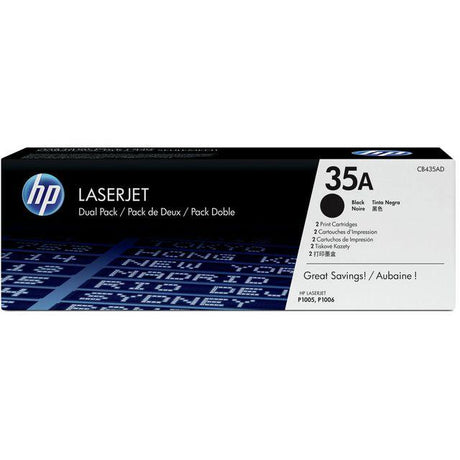 Toner HP CB435AD 35A 3K black 2/pack