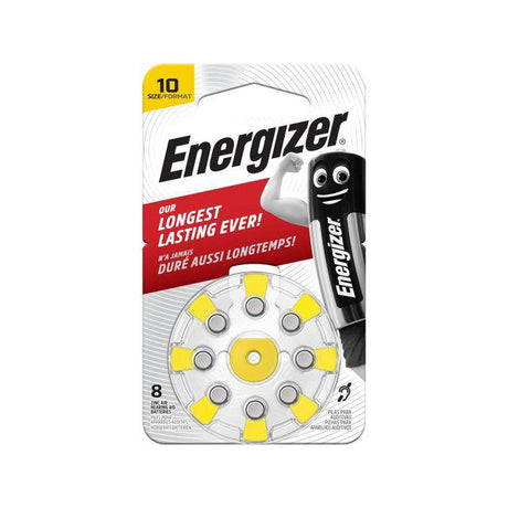 Battery ENERGIZER hearing 10 yellow 8/pc