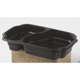 DUNIform 2-compartment takeaway PP black 246/pc