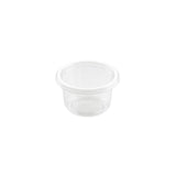 Plastic mould round 110ml 50/pack