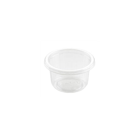 Plastic mould round 110ml 50/pack