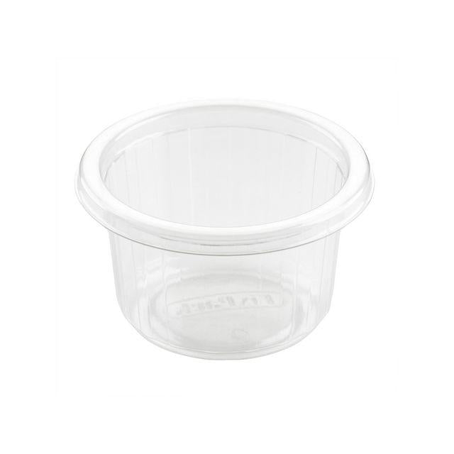 Plastic mould round 110ml 50/pack