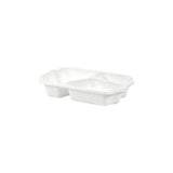 DUNIform 3-compartment takeaway PP white 246/pc