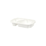 DUNIform 2-compartment takeaway PP white 246/pc