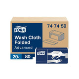 Washcloth TORK Adv 6-ply white 1600/pc