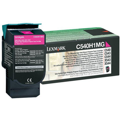 Toner LEXMARK C540H1MG 2K magenta