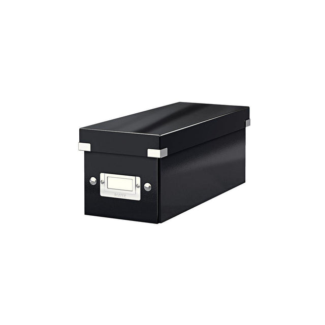 CD storage box ClicknStore black
