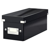 CD storage box ClicknStore black