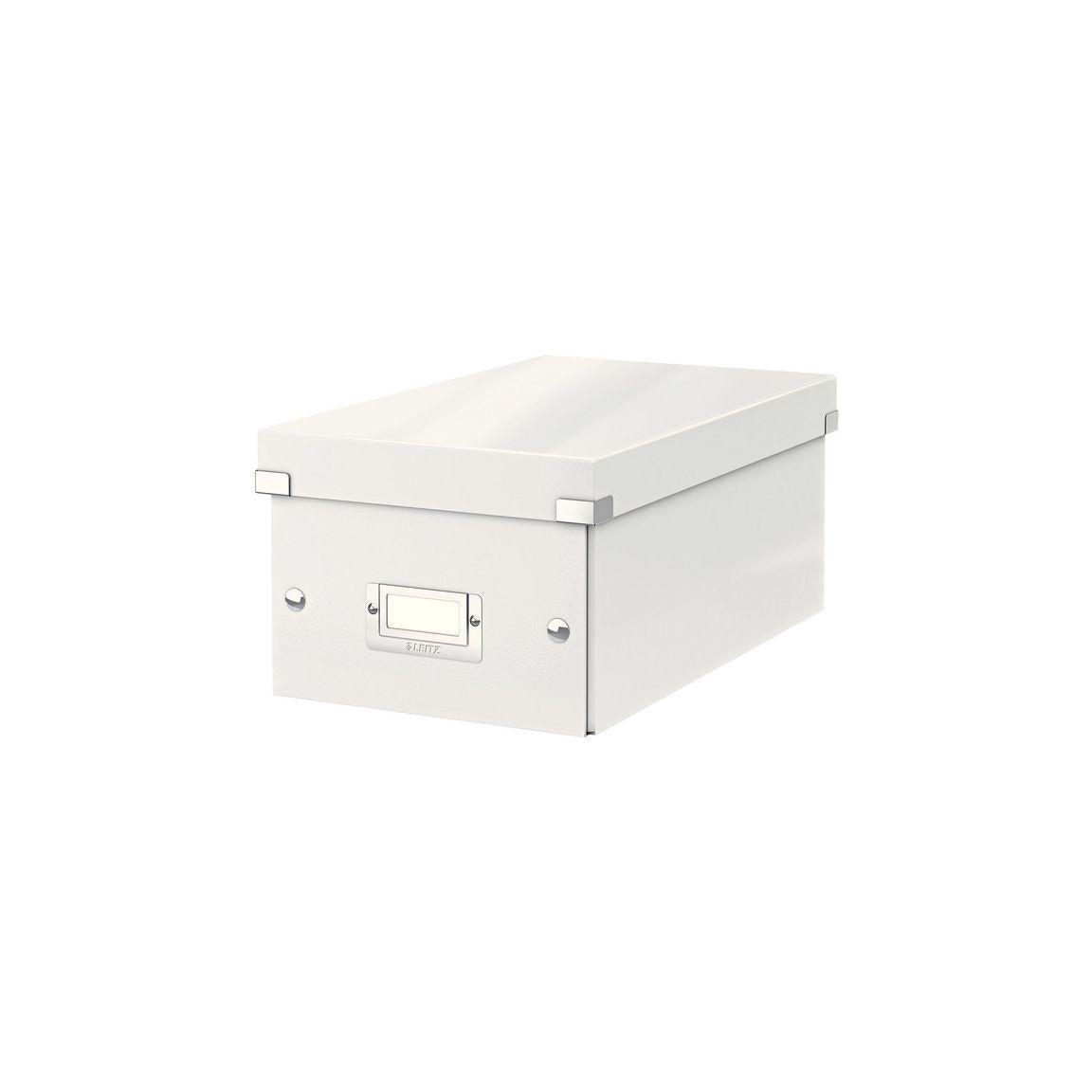 DVD storage box ClicknStore white