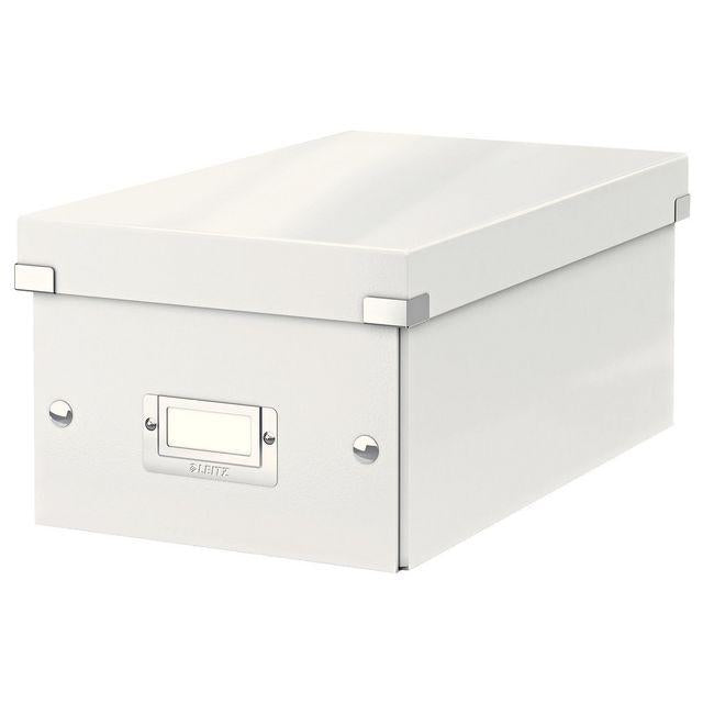 DVD storage box ClicknStore white