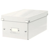 DVD storage box ClicknStore white