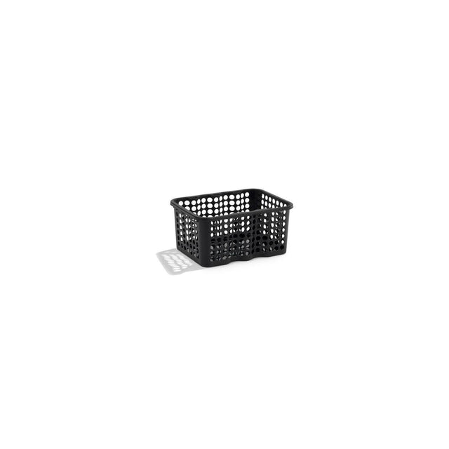Storage basket 6 L black