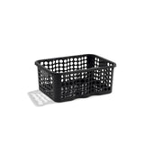 Storage basket 12 L black