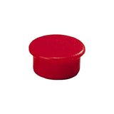 Magnetic buttons DAHLE 13mm red 10/pc