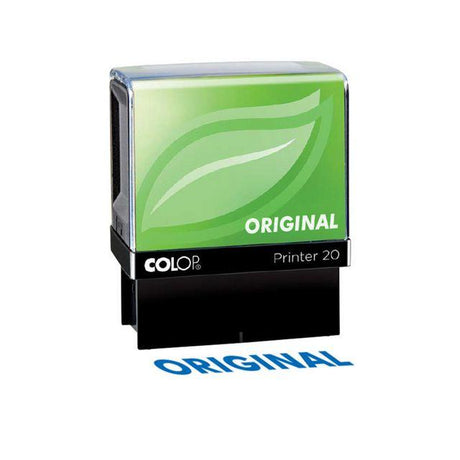 Stamp standard text COLOP ORIGINAL Blue