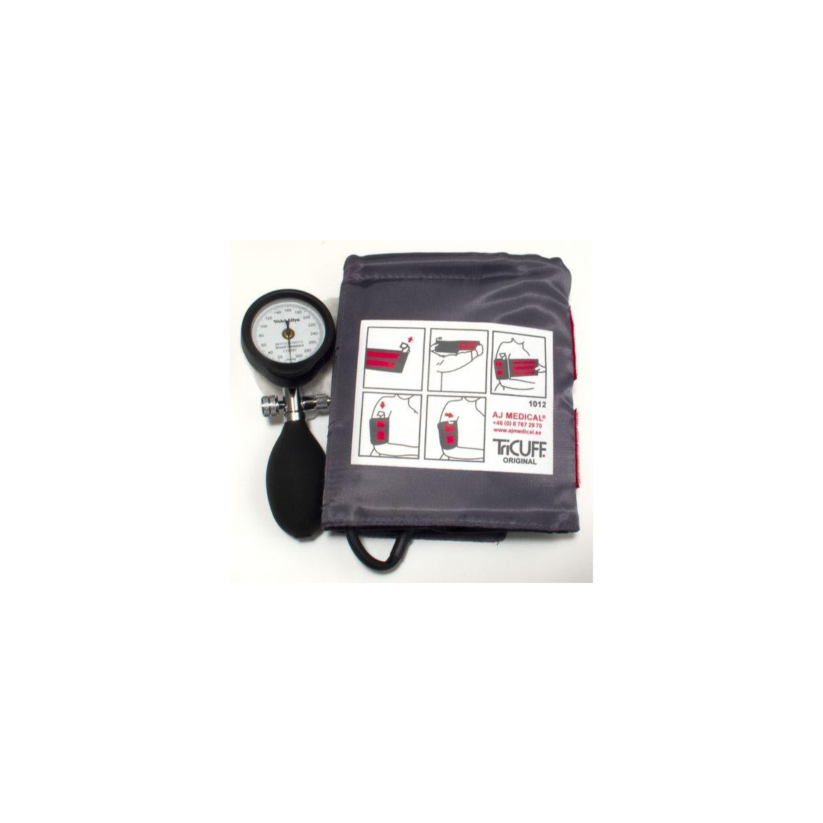 Blood pressure monitor Tricuff handheld manometer