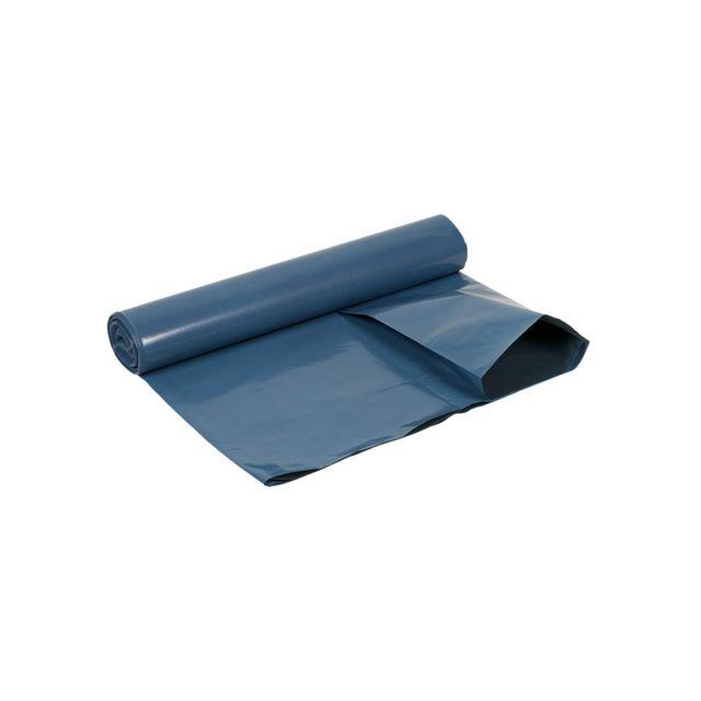 Plastic bag LD-coex 160L 55my blue/en 10/rl