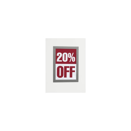 Magnetic frame DURAFRAME A5 silver 2/pc